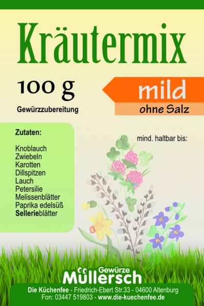 kraeutermix mild ohne salz